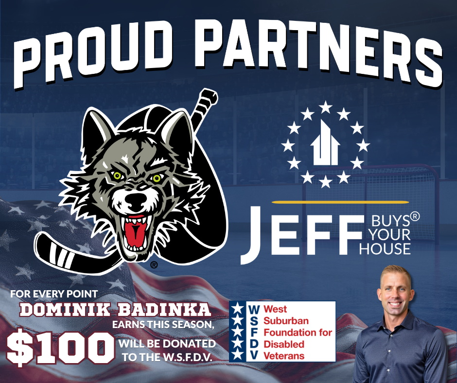Jeff Buys Your House Partners with Chicago Wolves to Support Local Veterans